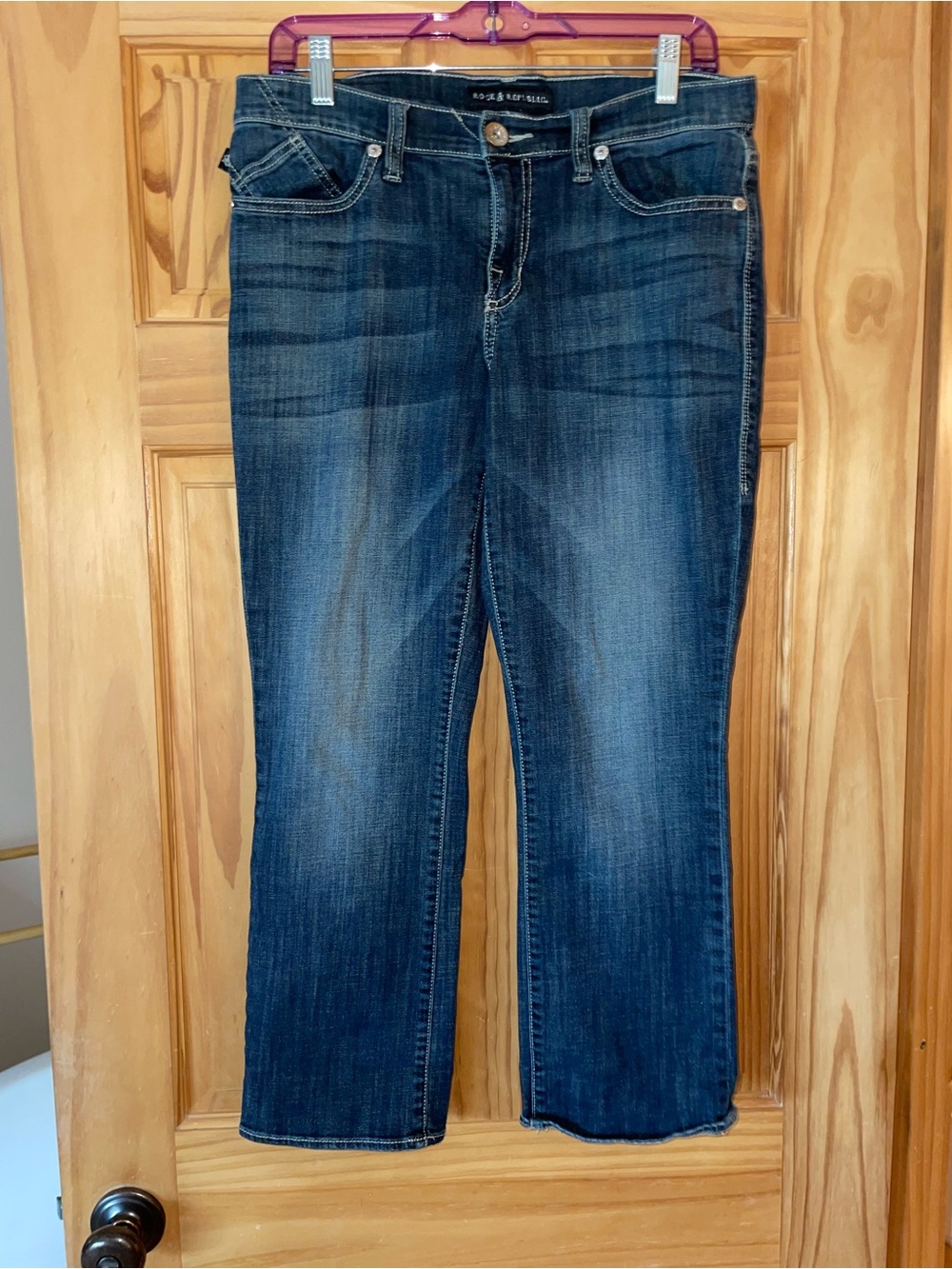 Rock & Republic Kendall Dark Blue Bootcut Jeans